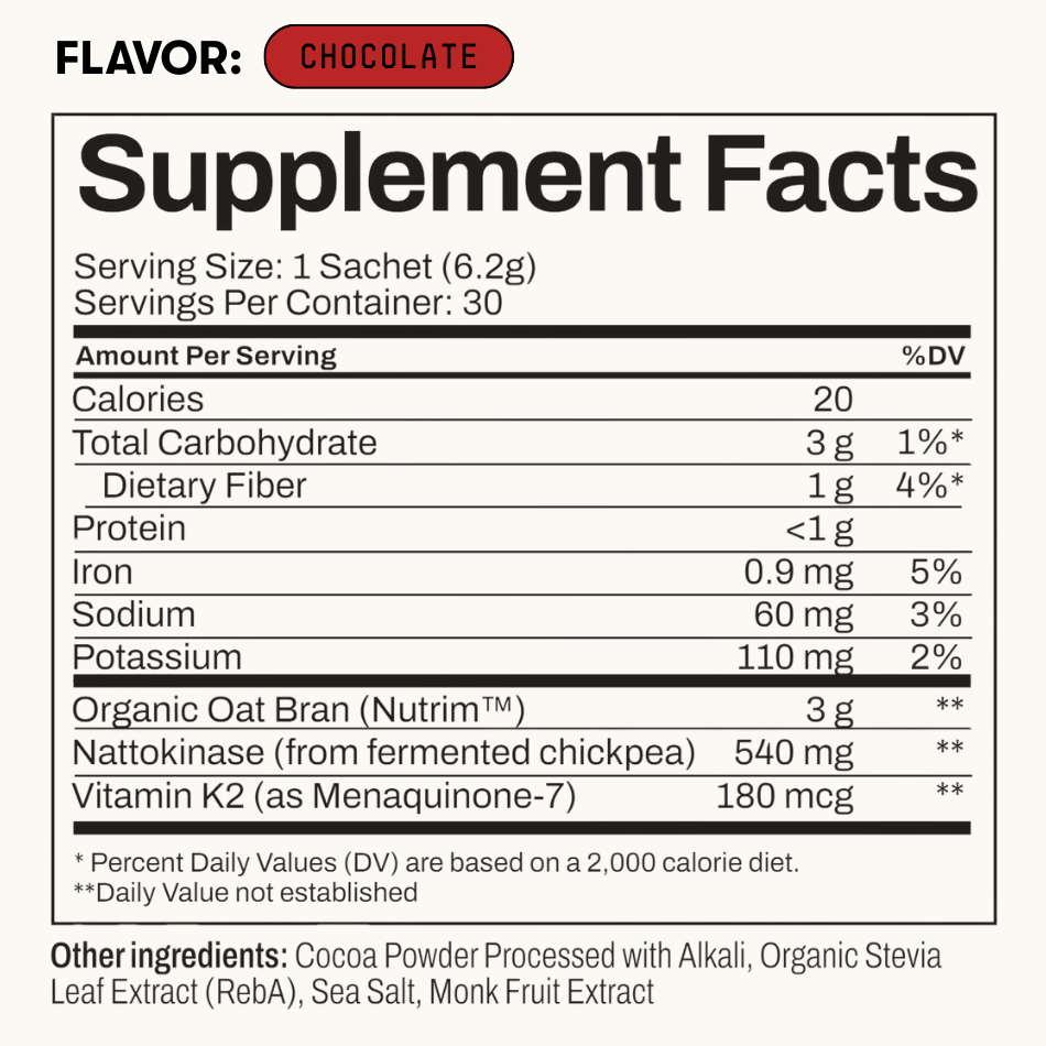 Flow | Nattokinase (10,800 FU): 30 days / Unflavored