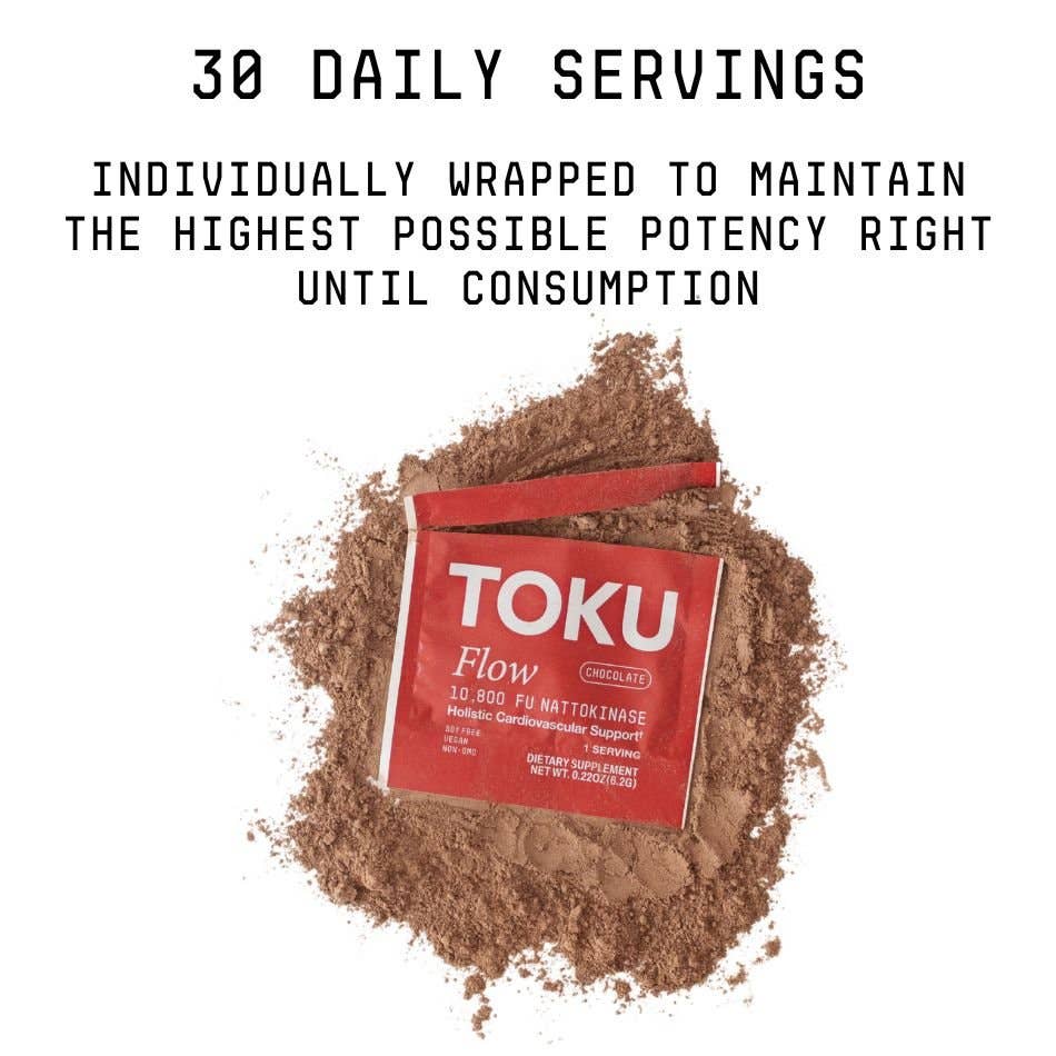 Flow | Nattokinase (10,800 FU): 30 days / Unflavored