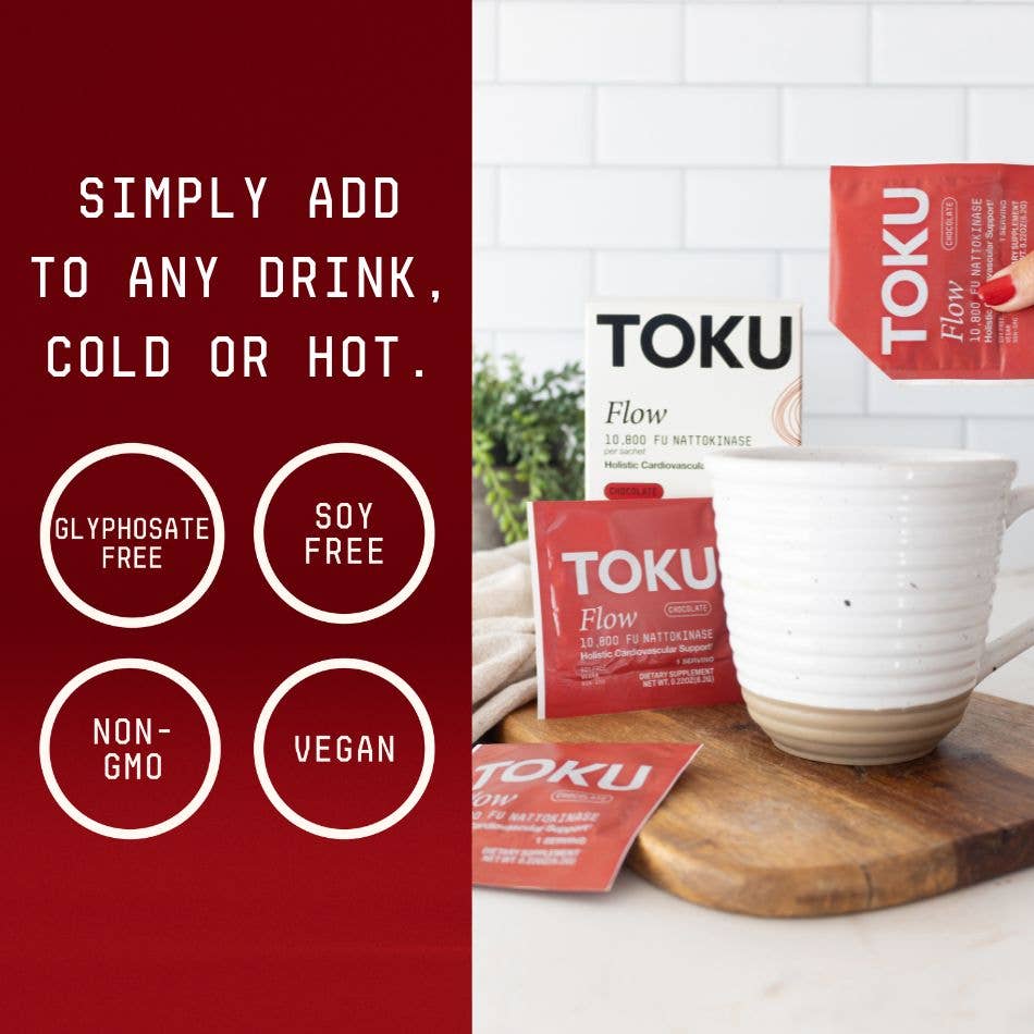 Flow | Nattokinase (10,800 FU): 30 days / Unflavored